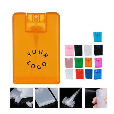 0.68oz Card-Shaped Sanitizer Spray