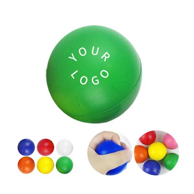 Multi Size PU Foam Stress Relief Ball 1.57"